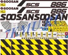 Набор стикеров КМУ Сусан 886